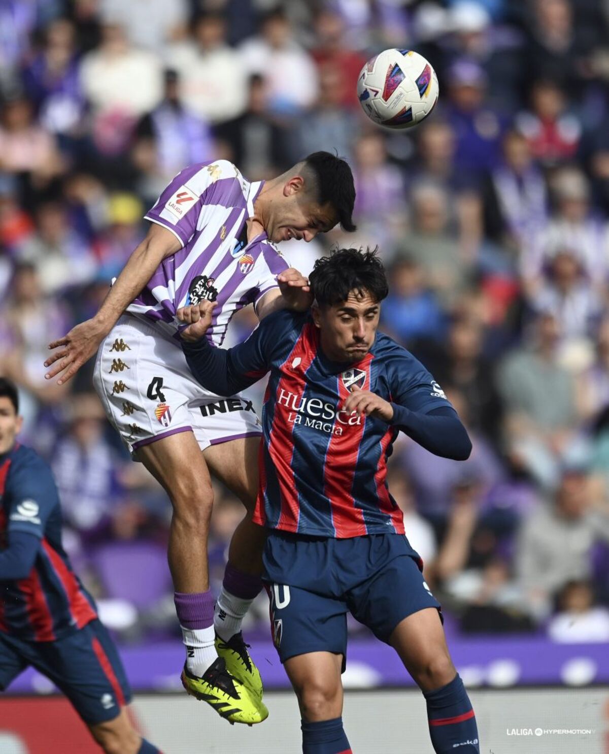 Imagen del Real Valladolid-Huesca.  / LALIGA