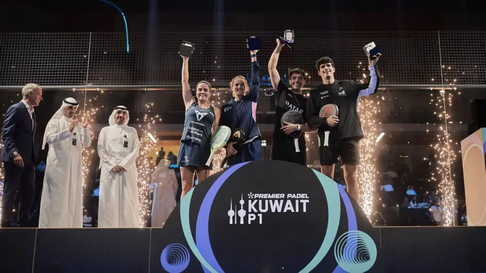 Coello y Tapia, ganadores en Kuwait.