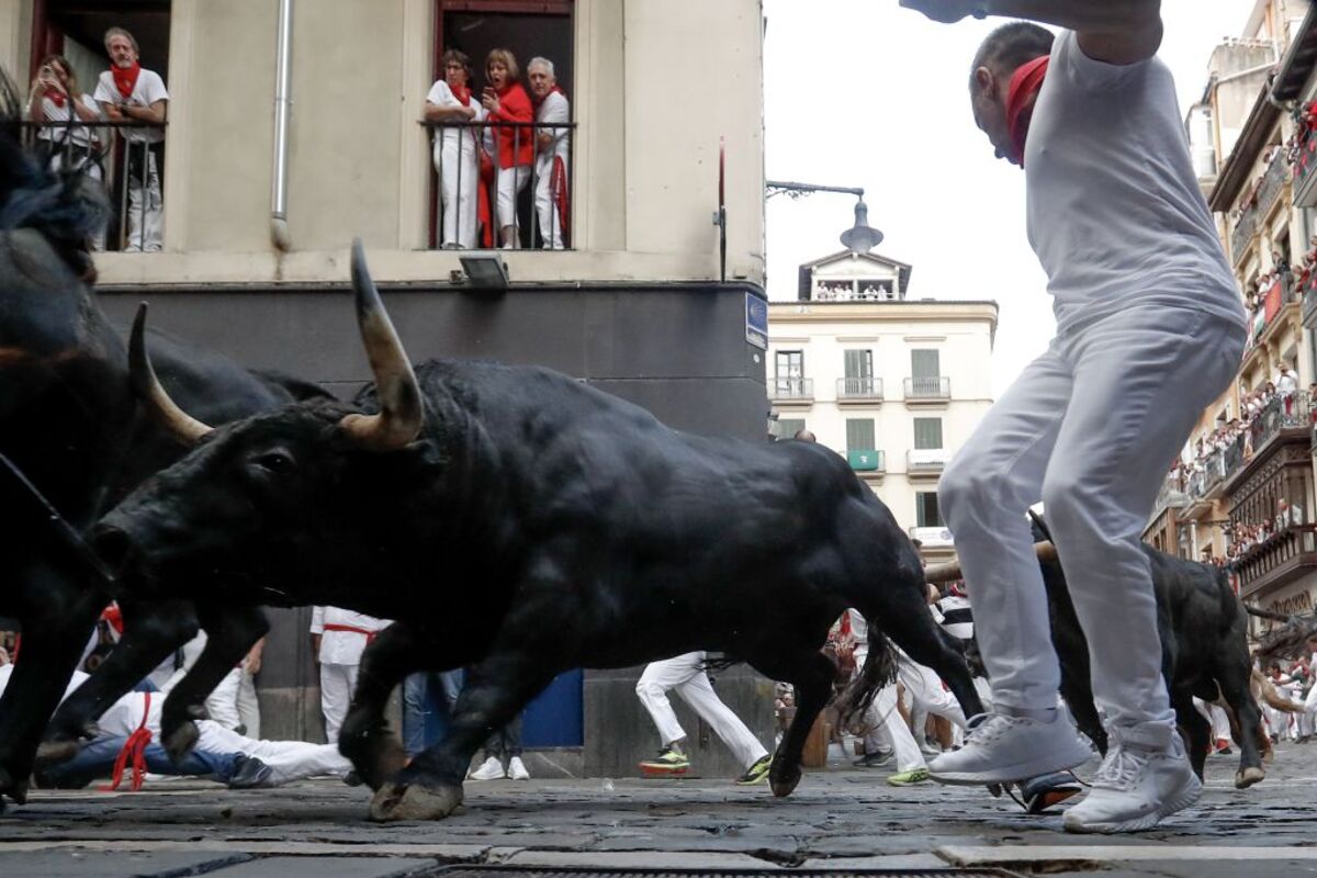 Sexto encierro de los Sanfermines  / VILLAR LÓPEZ