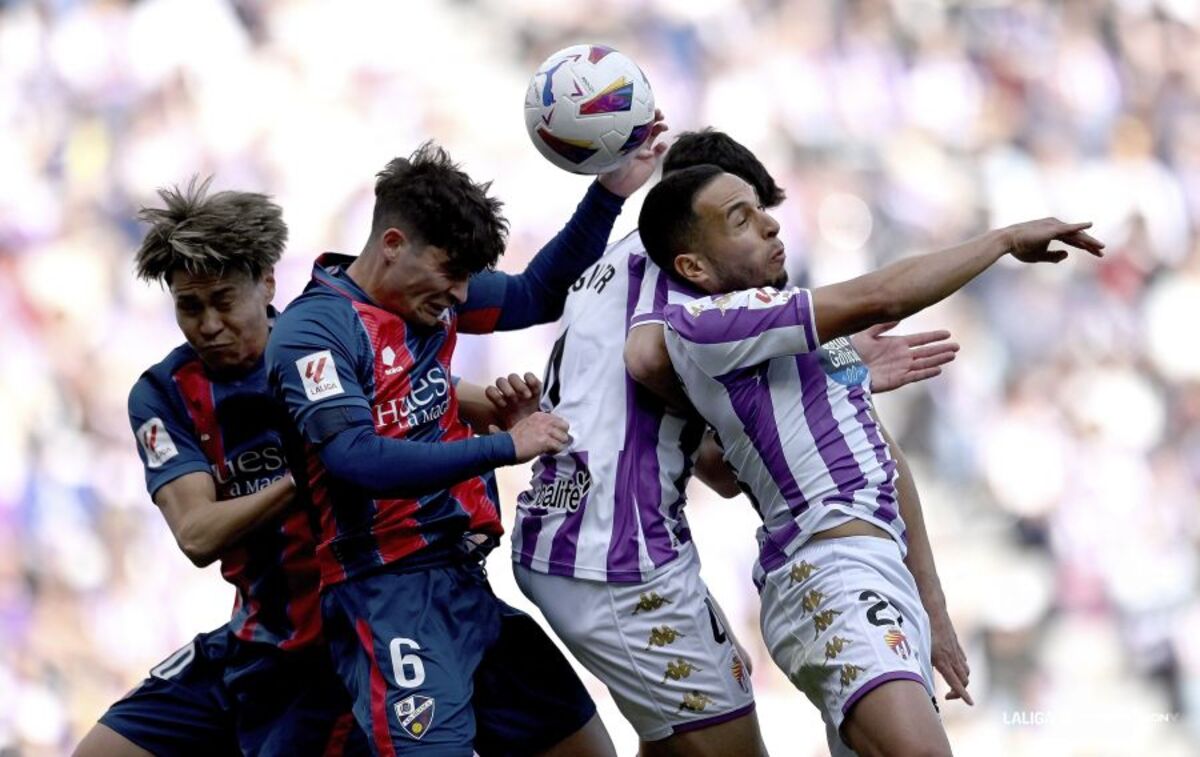 Imagen del Real Valladolid-Huesca.  / LALIGA