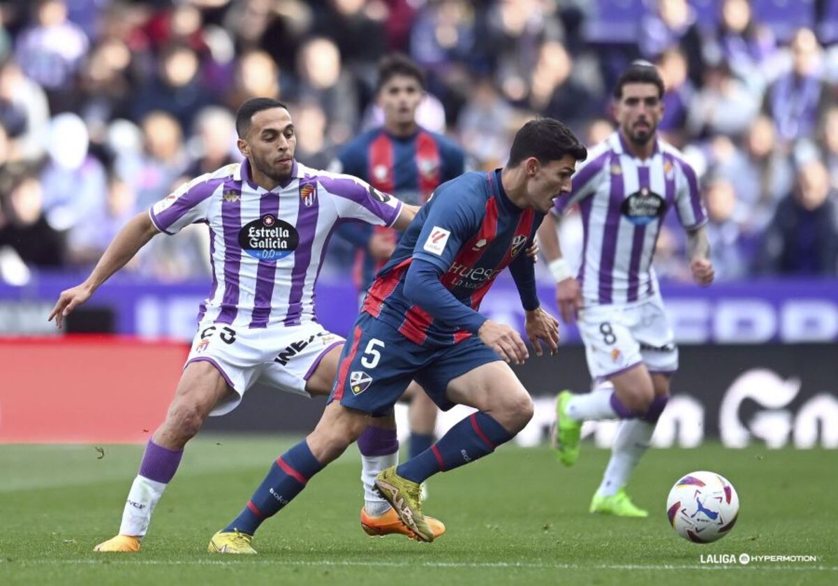 Imagen del Real Valladolid-Huesca.  / LALIGA