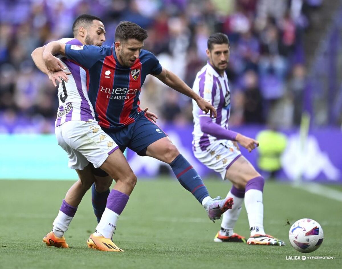 Imagen del Real Valladolid-Huesca.  / LALIGA