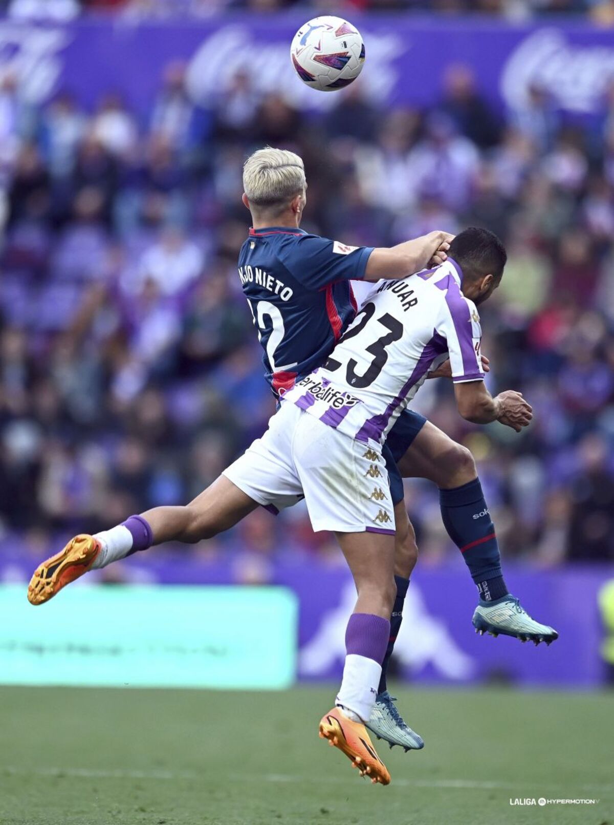 Imagen del Real Valladolid-Huesca.  / LALIGA