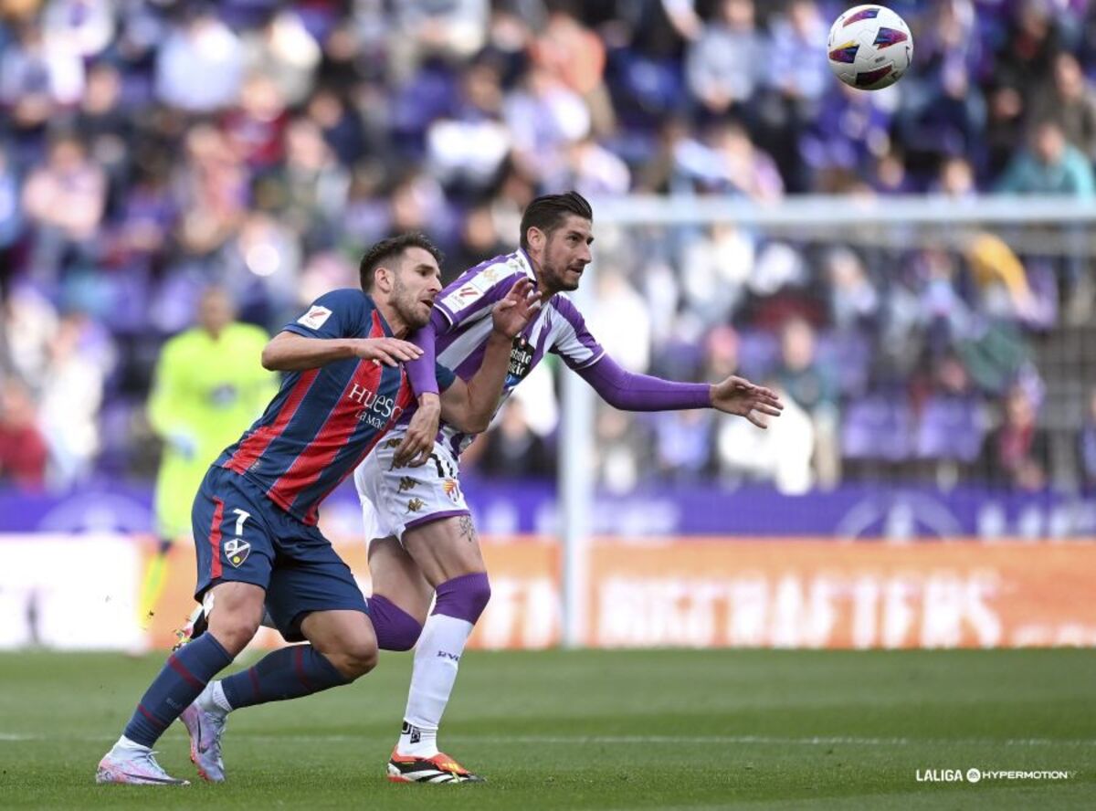 Imagen del Real Valladolid-Huesca.  / LALIGA