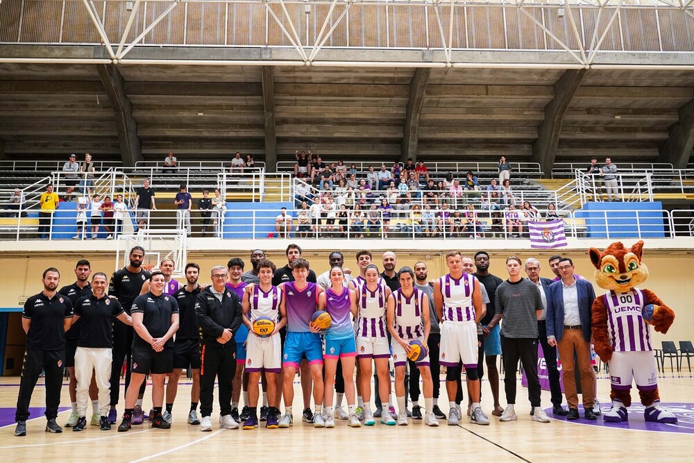 Real Valladolid Baloncesto presenta oficialmente la sección de basket urbano.