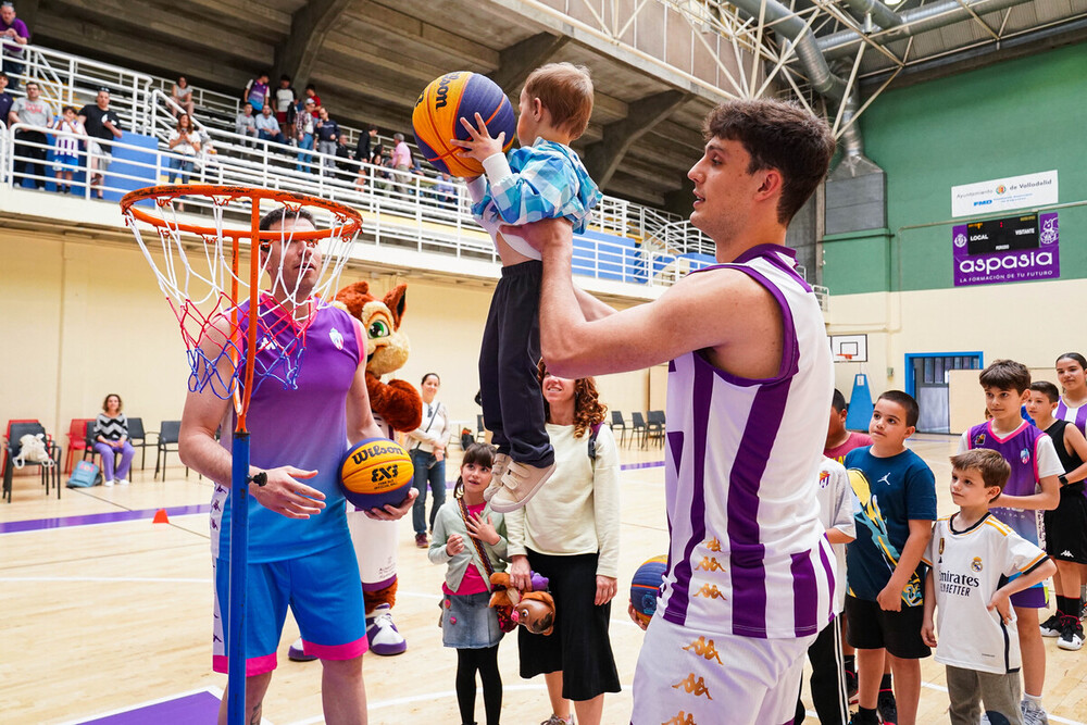 Real Valladolid Baloncesto presenta oficialmente la sección de basket urbano.