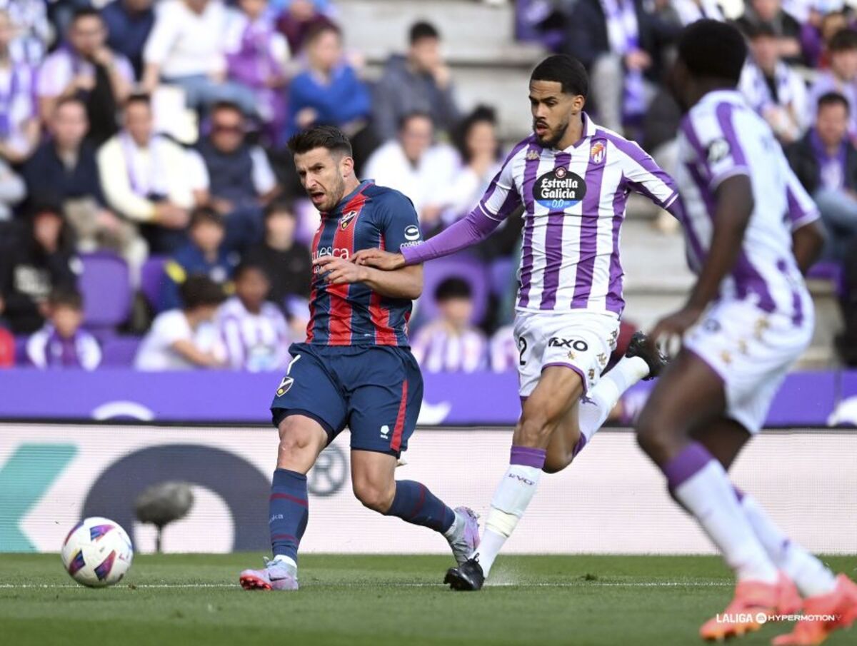 Imagen del Real Valladolid-Huesca.  / LALIGA