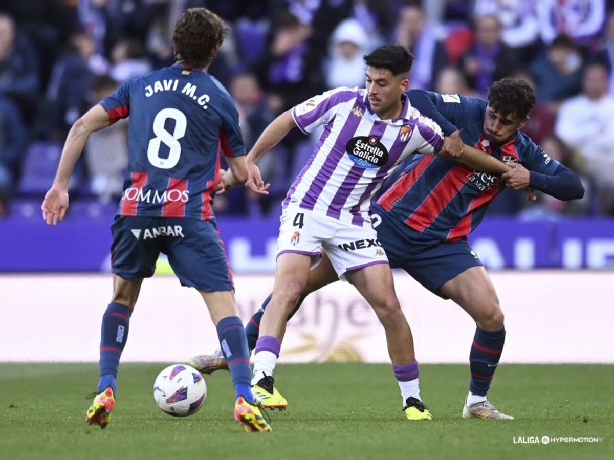 Imagen del Real Valladolid-Huesca.  / LALIGA