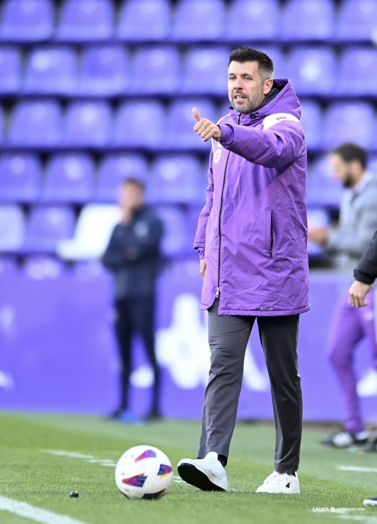 Imagen del Real Valladolid-Huesca.  / LALIGA