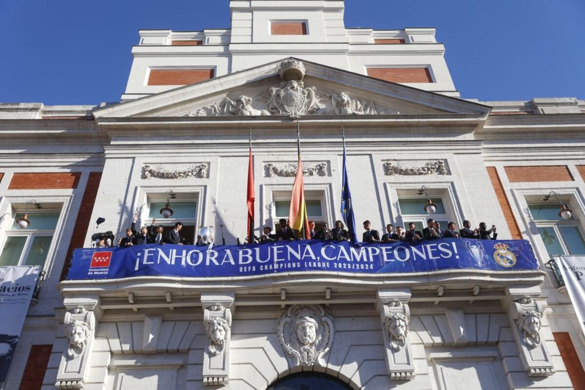 El Real Madrid celebra su 15º título de la Liga de Campeones  / RODRIGO JIMÉNEZ