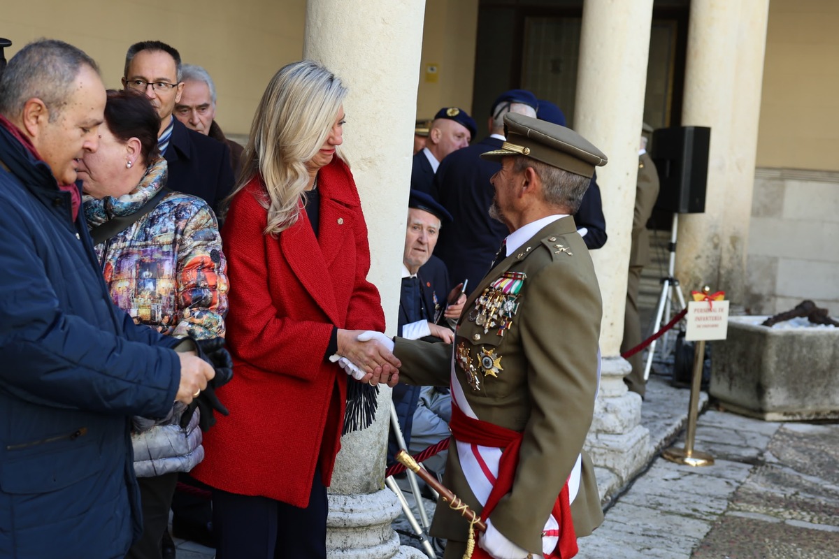 Acto en honor de la Inmaculada Concepción en el Palacio Real.  / El Día de Valladolid