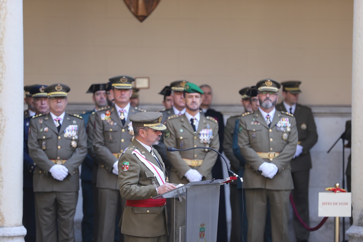 Acto en honor de la Inmaculada Concepción en el Palacio Real.  / El Día de Valladolid