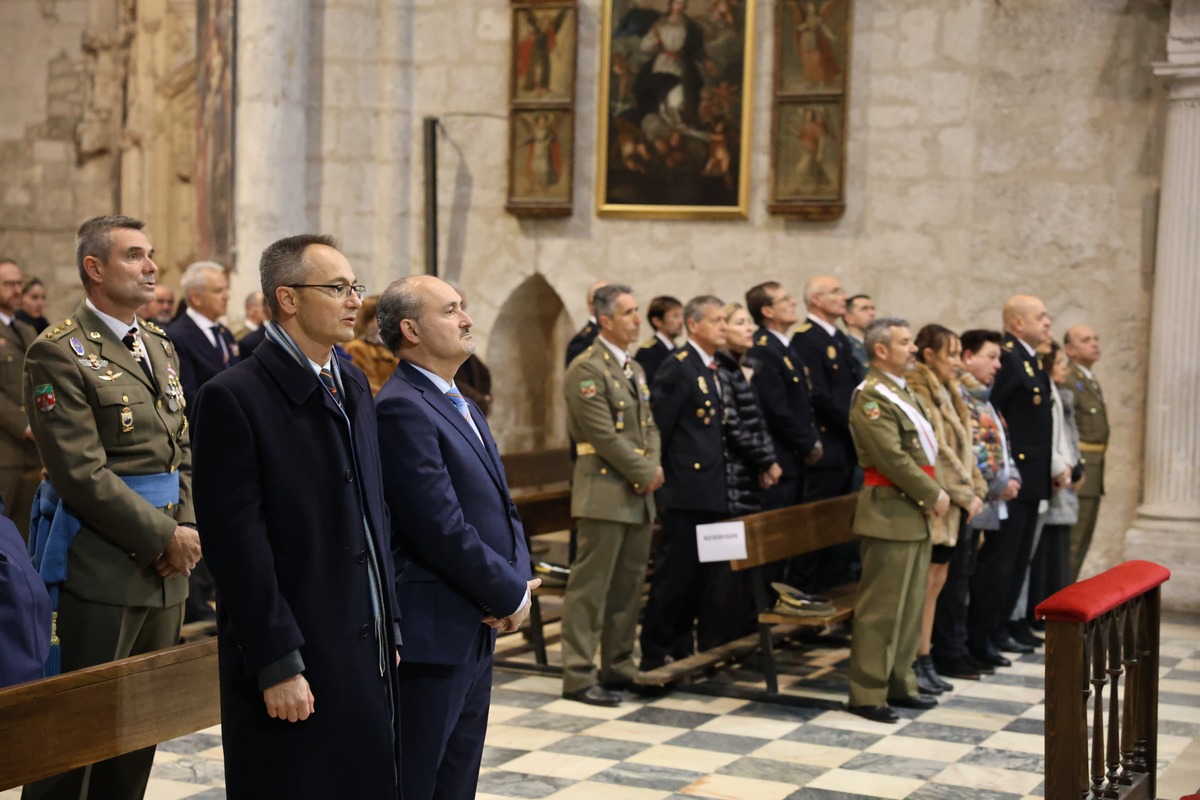 Acto en honor de la Inmaculada Concepción en el Palacio Real.  / El Día de Valladolid