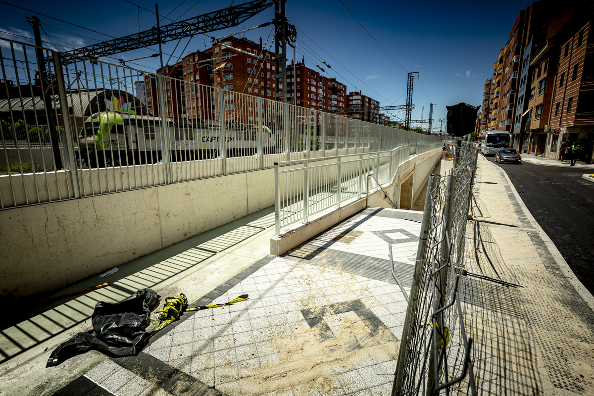 Obras en el túnel de Padre Claret  / JONATHAN TAJES