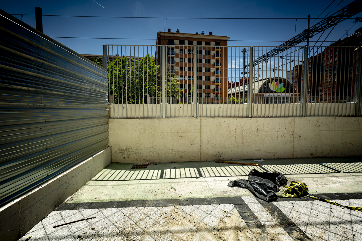 Obras en el túnel de Padre Claret  / JONATHAN TAJES