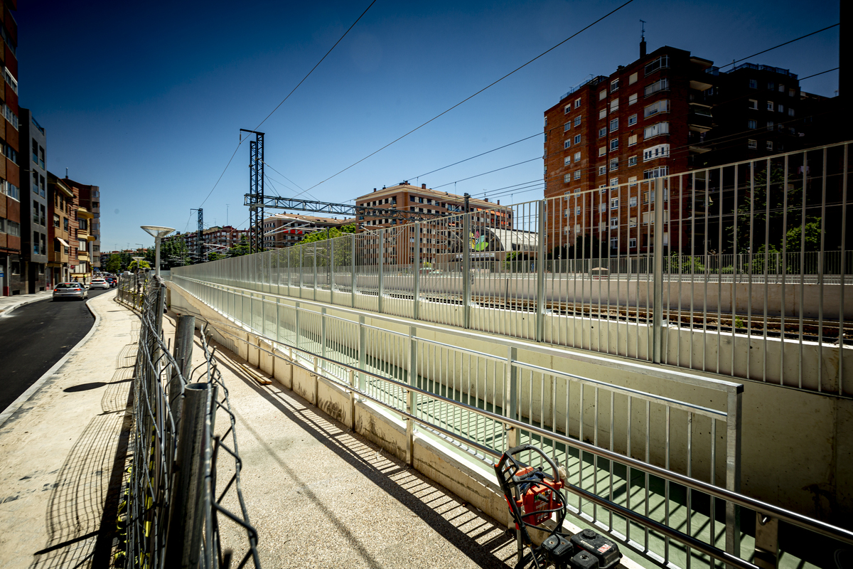 Obras en el túnel de Padre Claret  / JONATHAN TAJES