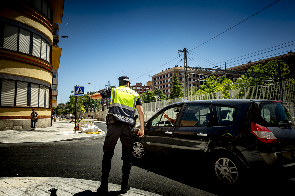 Obras en el túnel de Padre Claret  / JONATHAN TAJES