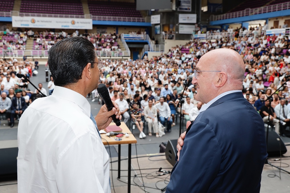 La Iglesia Evangélica de Filadelfia reúne en Polideportivo Pisuerga a más de 4.000 personas en su congreso nacional  / AYUNTAMIENTO DE VALLADOLID