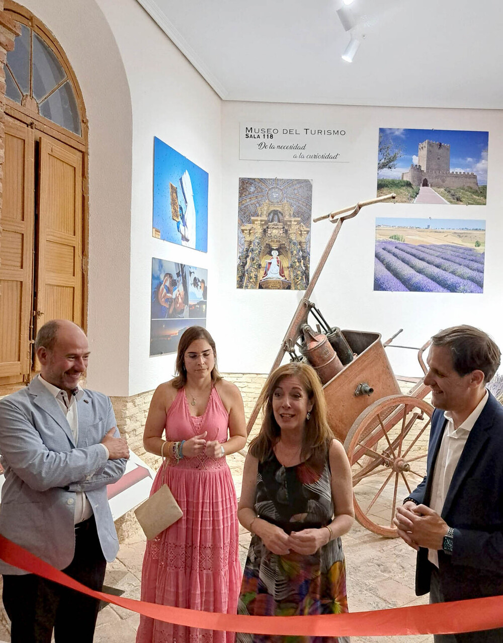 Inauguración de la 'Sala 118' del Museo del Turismo.