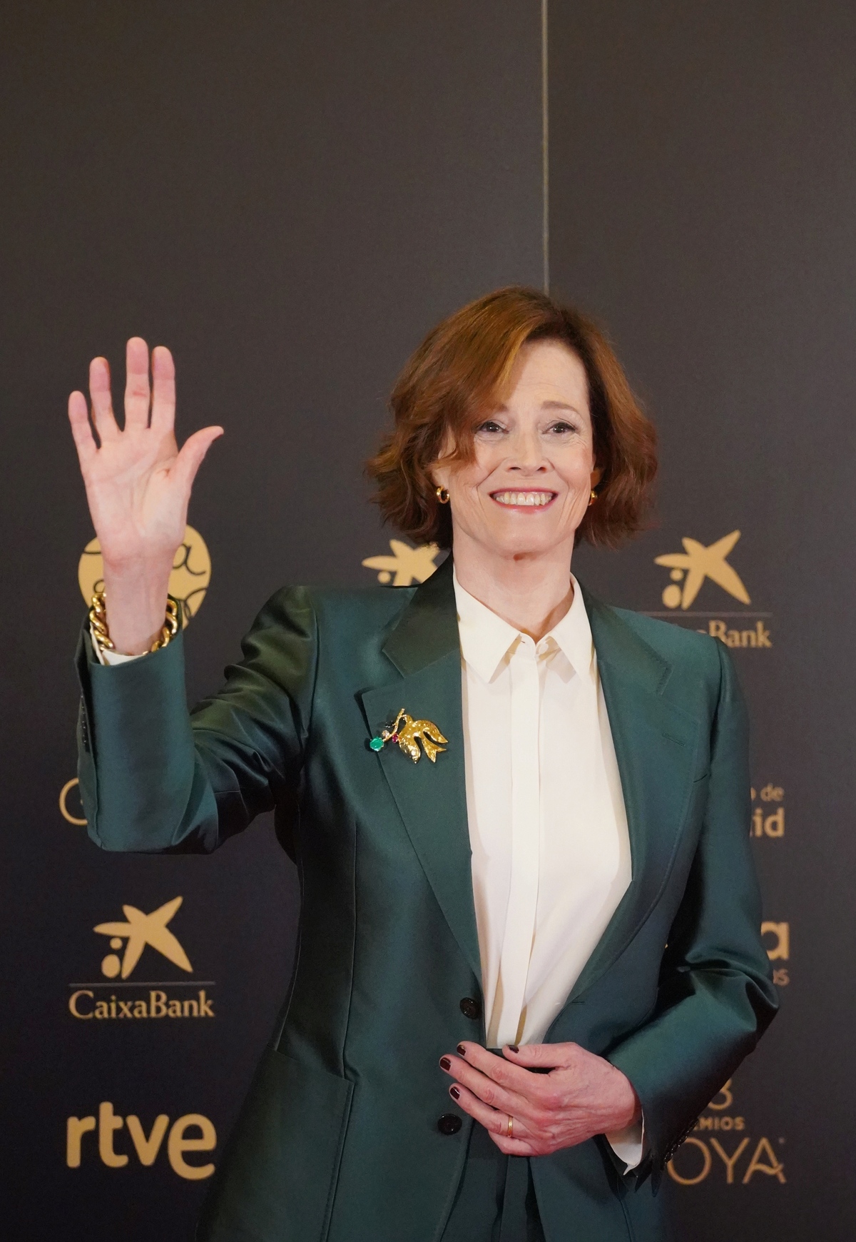 El alcalde de Valladolid recibe a la actriz Sigourney Weaver, Goya Internacional 2024  / MIRIAM CHACÓN ICAL