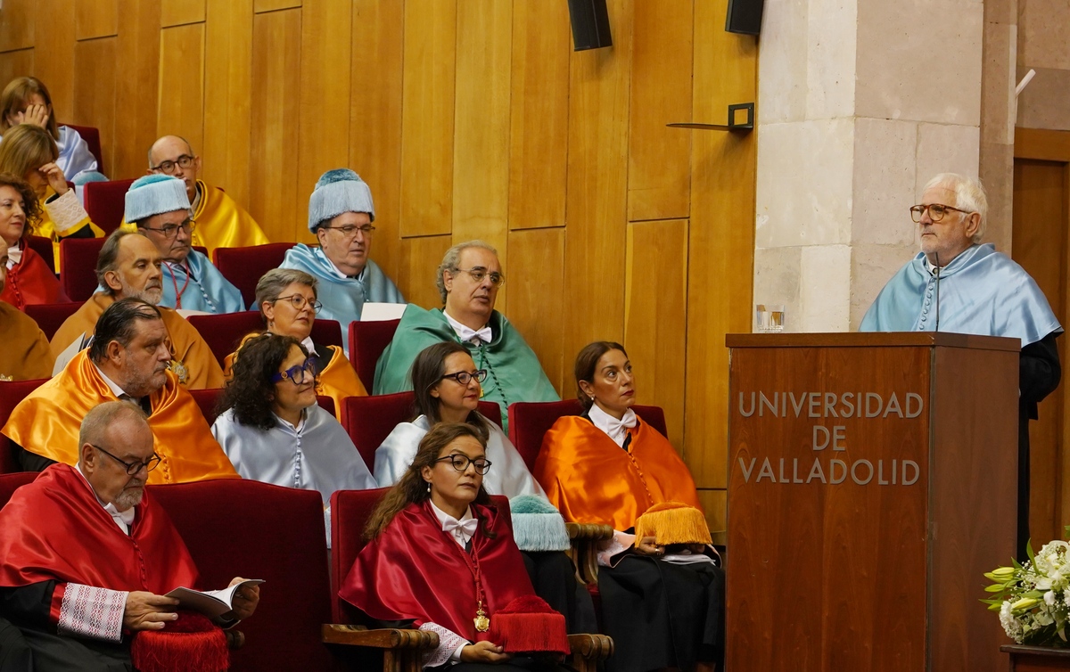 Acto de apertura del curso 2024-2025 en la Universidad de Valladolid  / MIRIAM CHACÓN / ICAL