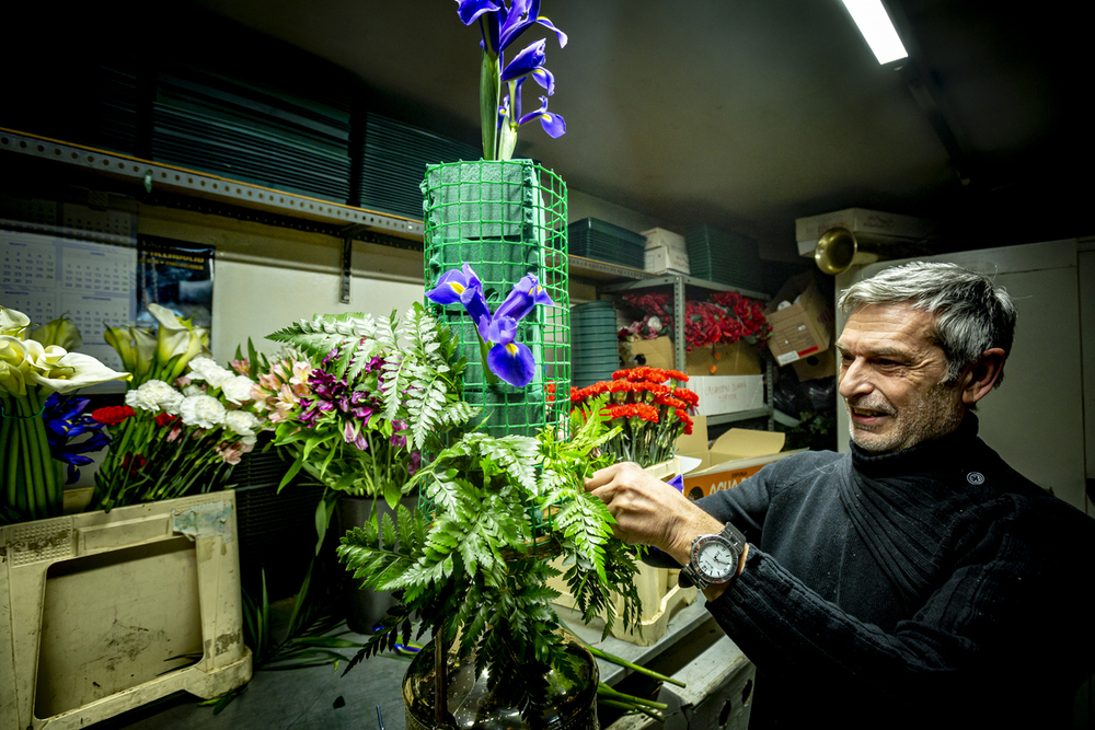 Leopoldo Adiego, de Rebeca Floristas.