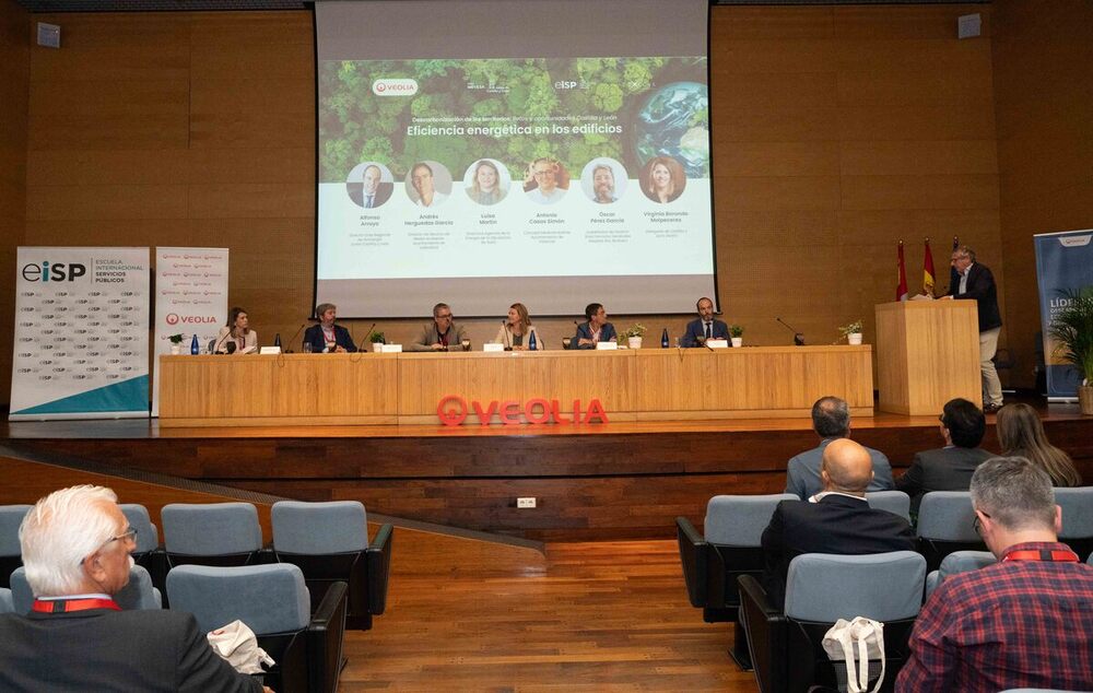 Veolia organiza la jornada ‘Descarbonización de los territorios: retos y oportunidades en Castilla y León’.