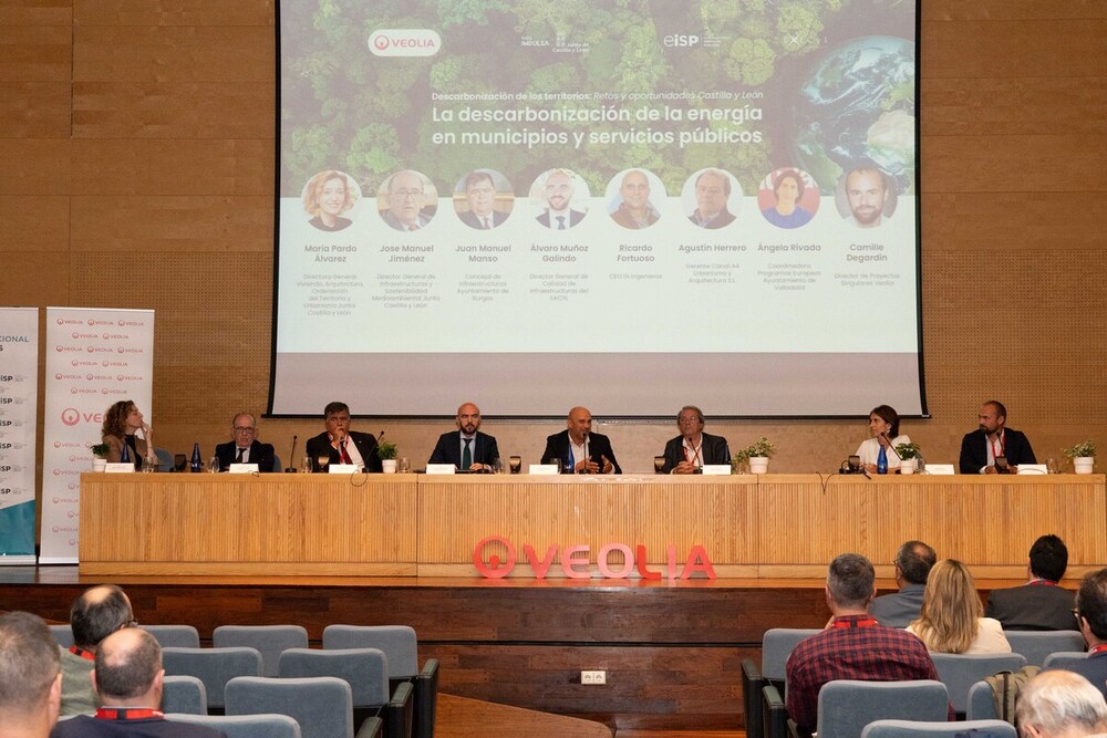 Veolia organiza la jornada ‘Descarbonización de los territorios: retos y oportunidades en Castilla y León’.