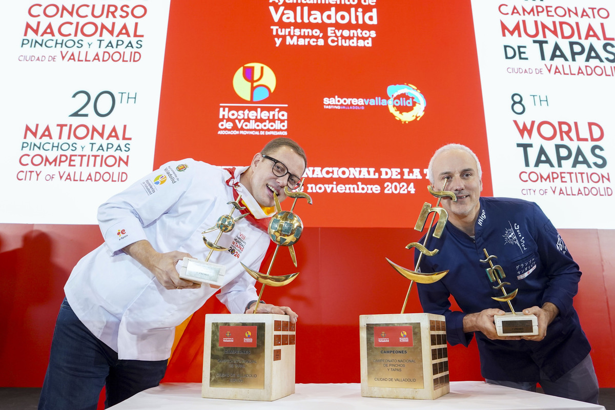 Clausura del XX Concurso Nacional de Pinchos y Tapas y del Mundial de Tapas  / EFE