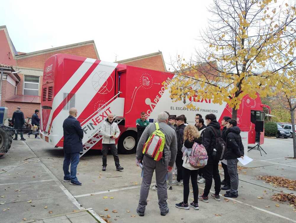 Finexit es el escape room financiero que desafía a los alumnos de FP llega a Valladolid. 