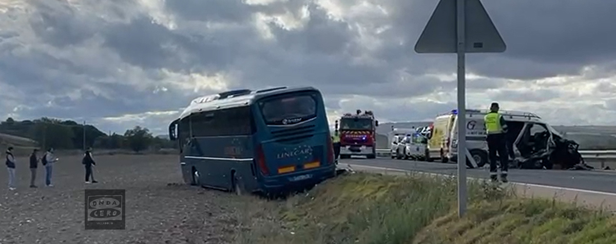 Un fallecido en un accidente múltiple en la N-122  / ONDA CERO