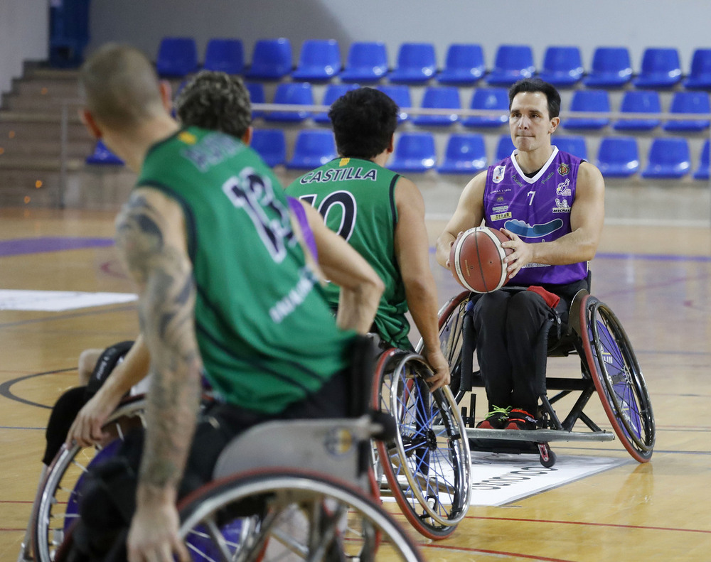 José Luis Robles deja la práctica del baloncesto en silla de ruedas.