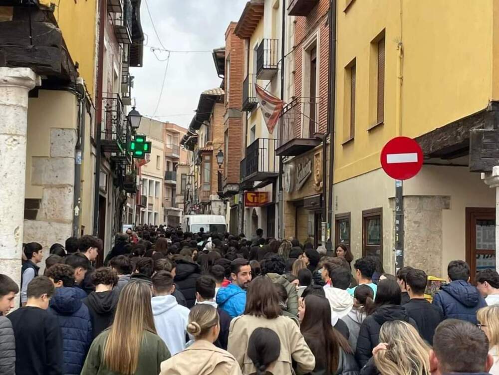 Marcha y bocadillo solidario en Tordesillas. 