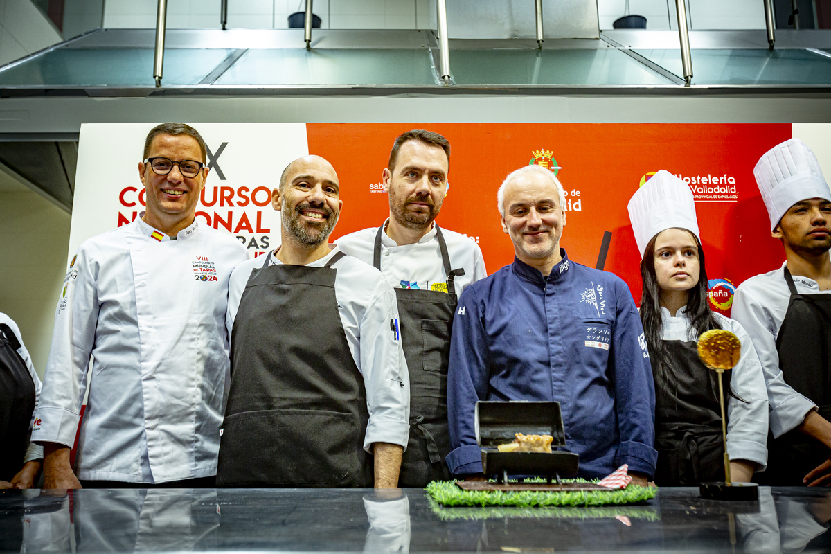 Los ganadores del concurso Nacional de Pinchos y Tapas y del Campeonato Mundial de Tapas  / JONATHAN TAJES