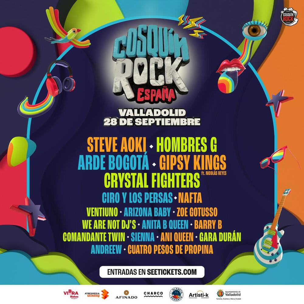 Cartel de Cosquín Rock.