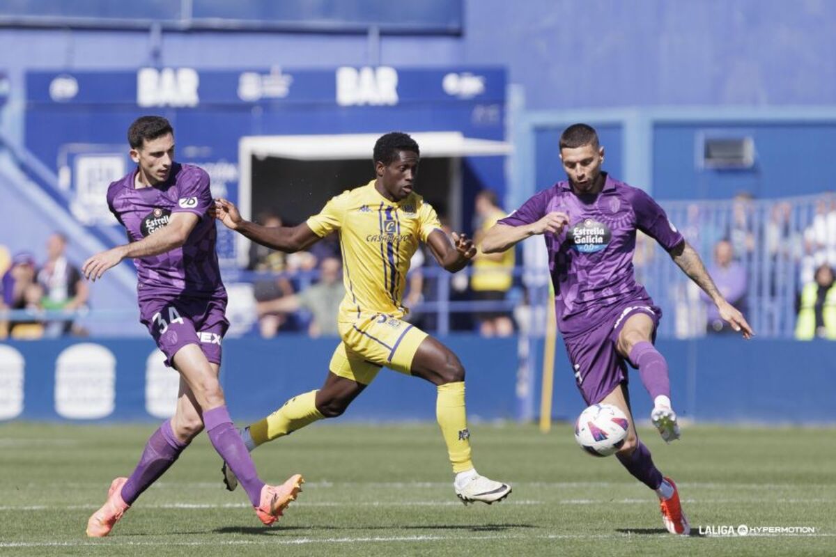 Partido entre el Alcorcón y el Valladolid.  / LALIGA