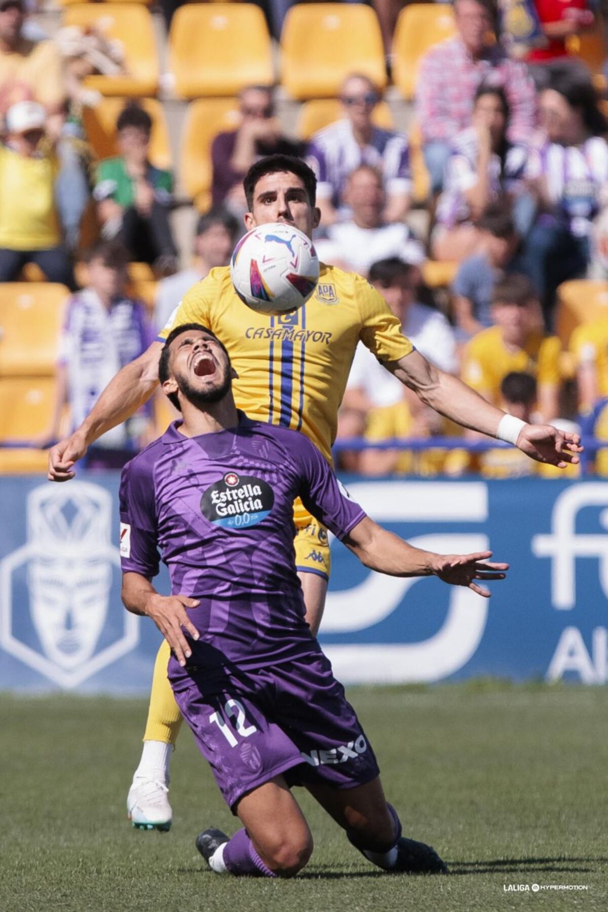 Partido entre el Alcorcón y el Valladolid.  / LALIGA