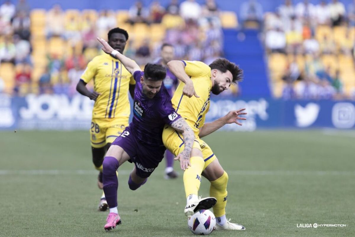 Partido entre el Alcorcón y el Valladolid.  / LALIGA