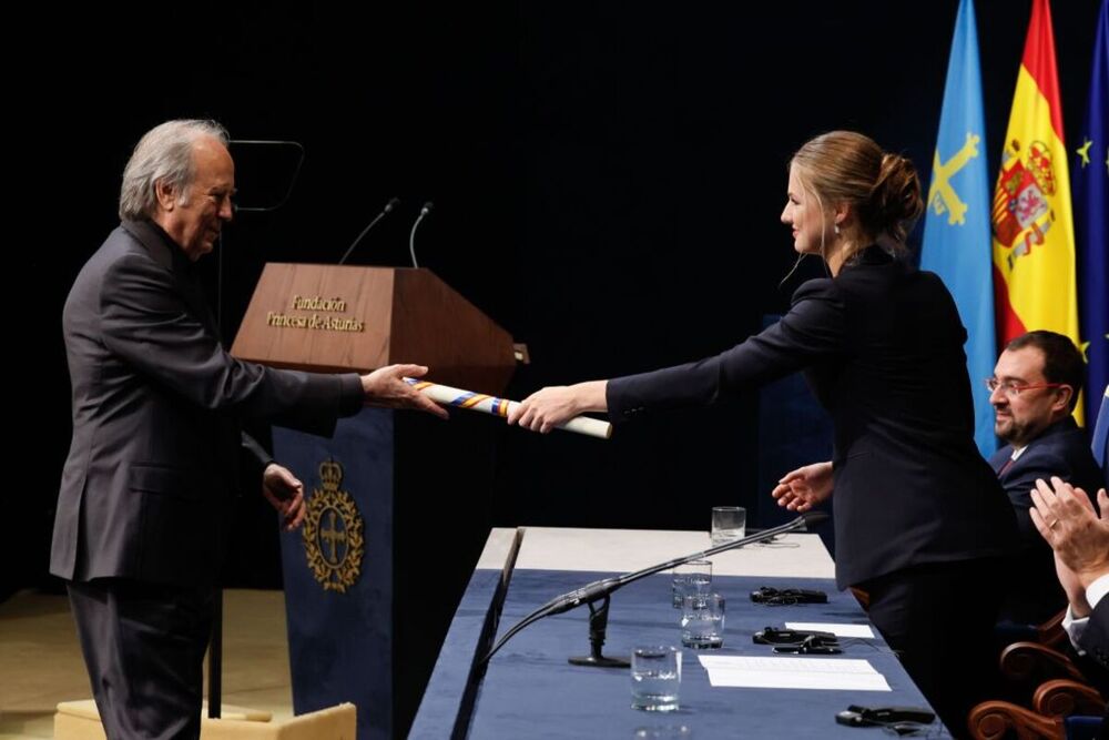 Leonor apela a la esperanza en los Princesa de Asturias