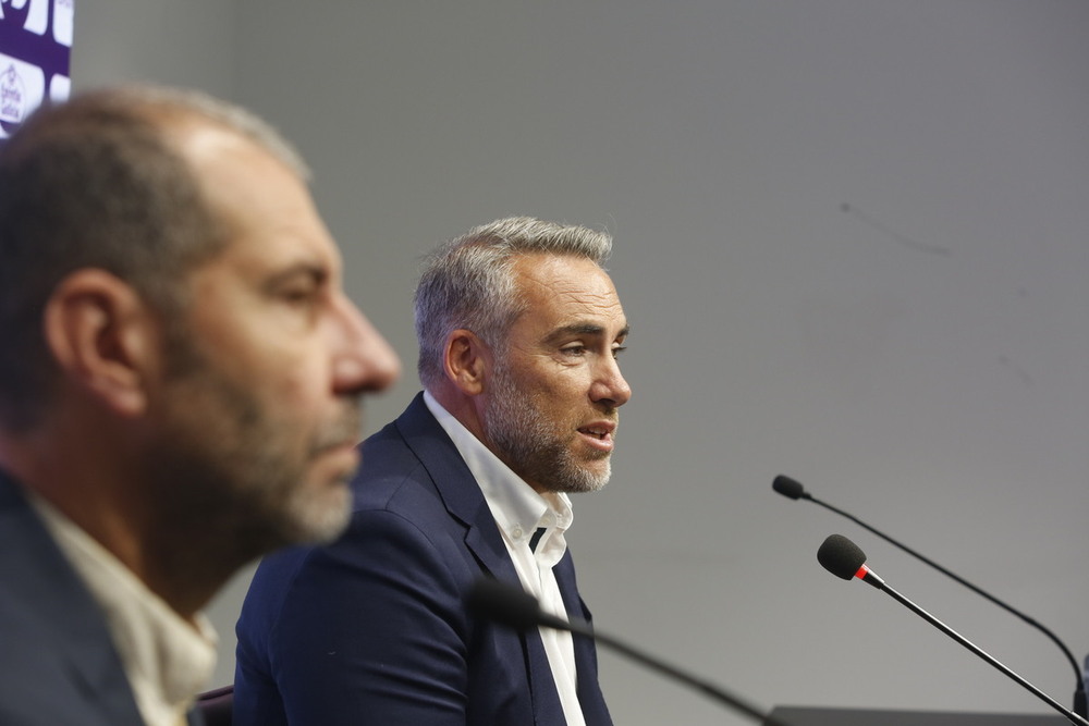 Jorge Santiago toma el relevo de David Espinar como portavoz del Real Valladolid.