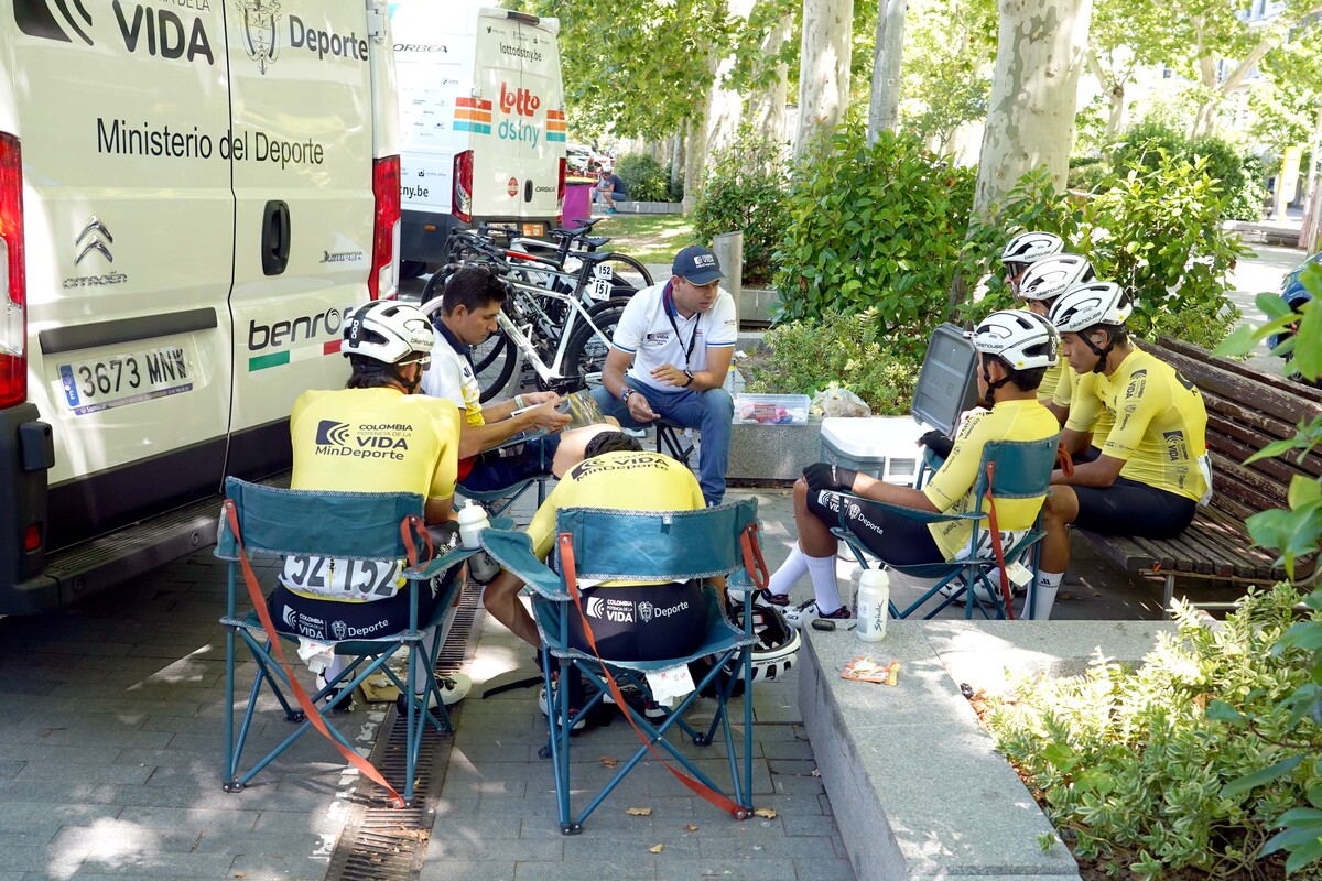 Imagen de la XXVIII Clásica ciclista internacional a Castilla y León.  / MIRIAM CHACÓN ICAL