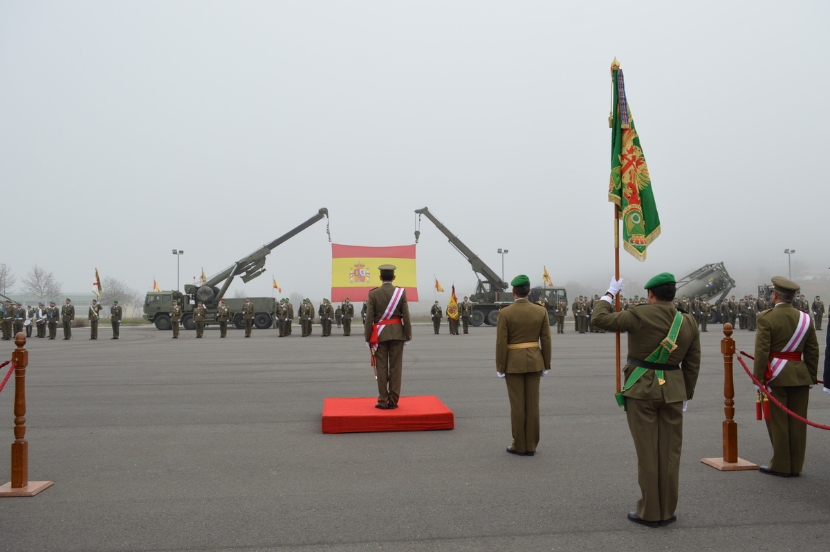 La AALOG 61 celebra la Ceremonia Militar Anual de las unidades de la Brigada Logística, el día de San Juan Bosco  / AALOG 61