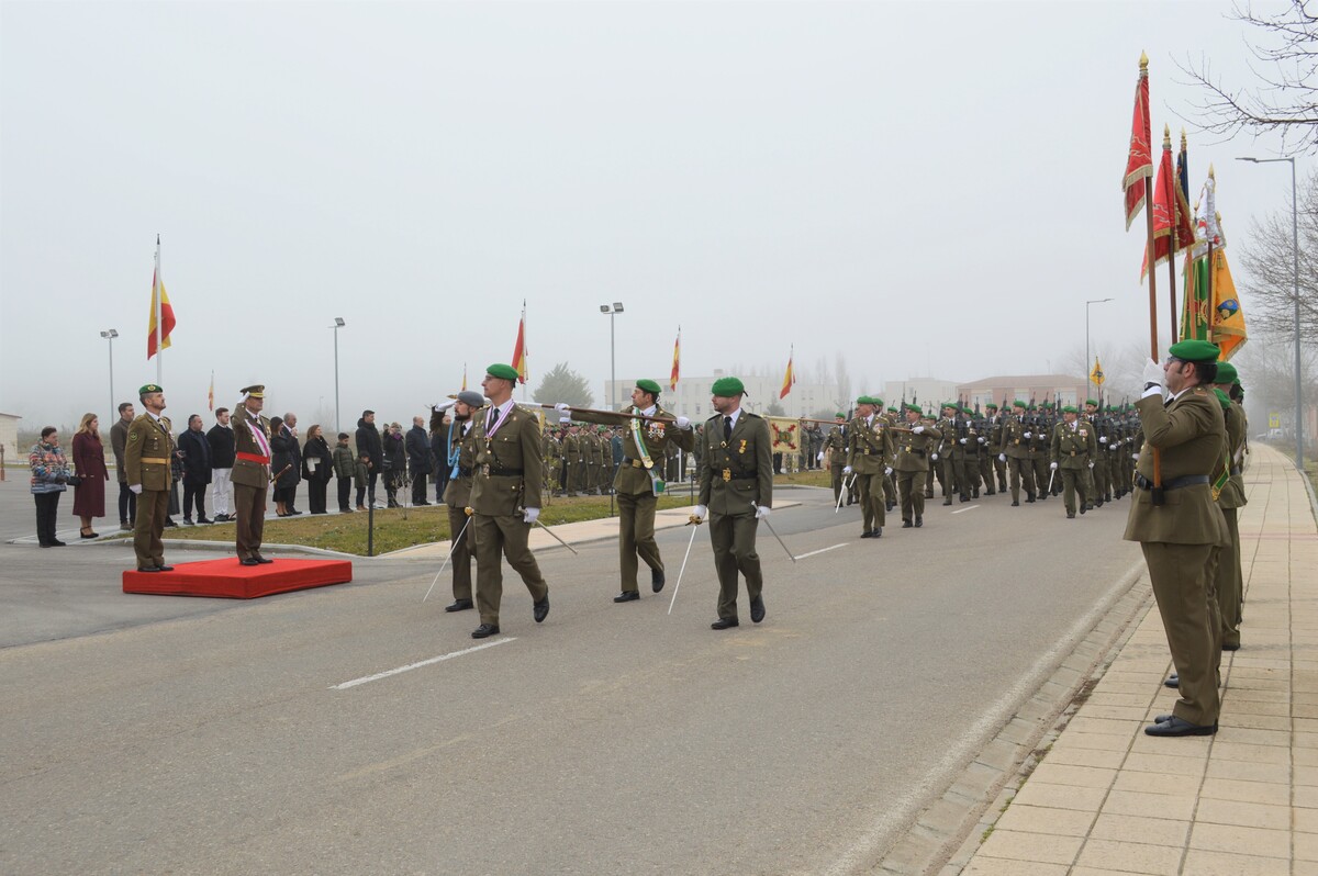 La AALOG 61 celebra la Ceremonia Militar Anual de las unidades de la Brigada Logística, el día de San Juan Bosco  / AALOG 61