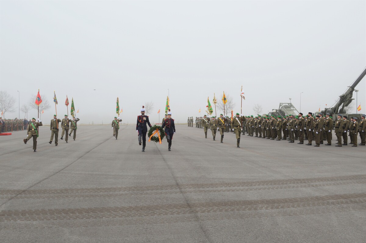 La AALOG 61 celebra la Ceremonia Militar Anual de las unidades de la Brigada Logística, el día de San Juan Bosco  / AALOG 61