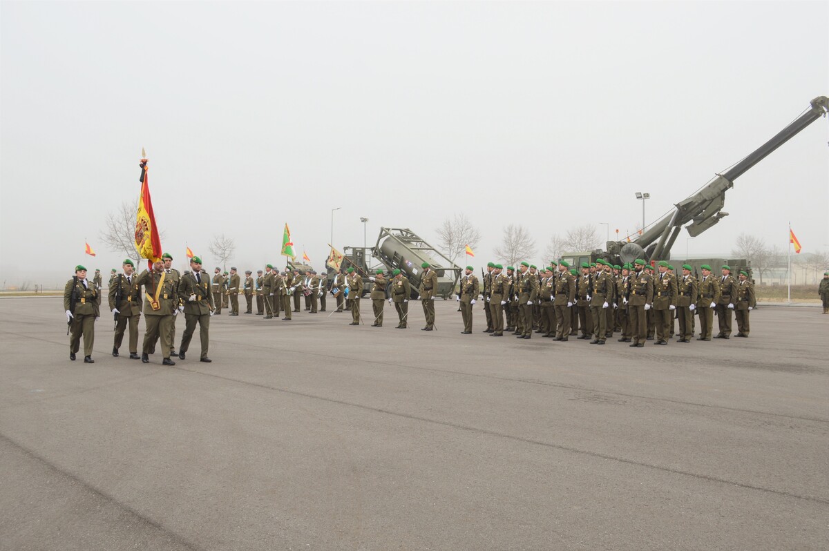 La AALOG 61 celebra la Ceremonia Militar Anual de las unidades de la Brigada Logística, el día de San Juan Bosco  / AALOG 61