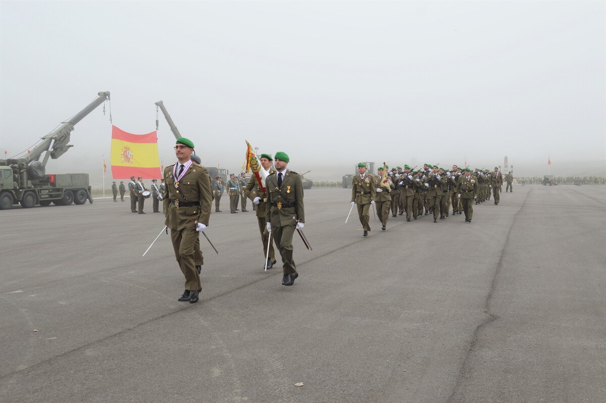 La AALOG 61 celebra la Ceremonia Militar Anual de las unidades de la Brigada Logística, el día de San Juan Bosco  / AALOG 61