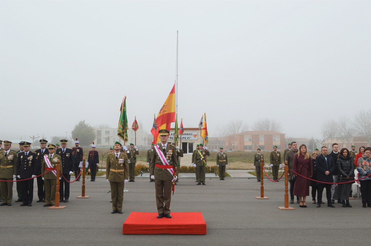 La AALOG 61 celebra la Ceremonia Militar Anual de las unidades de la Brigada Logística, el día de San Juan Bosco  / AALOG 61