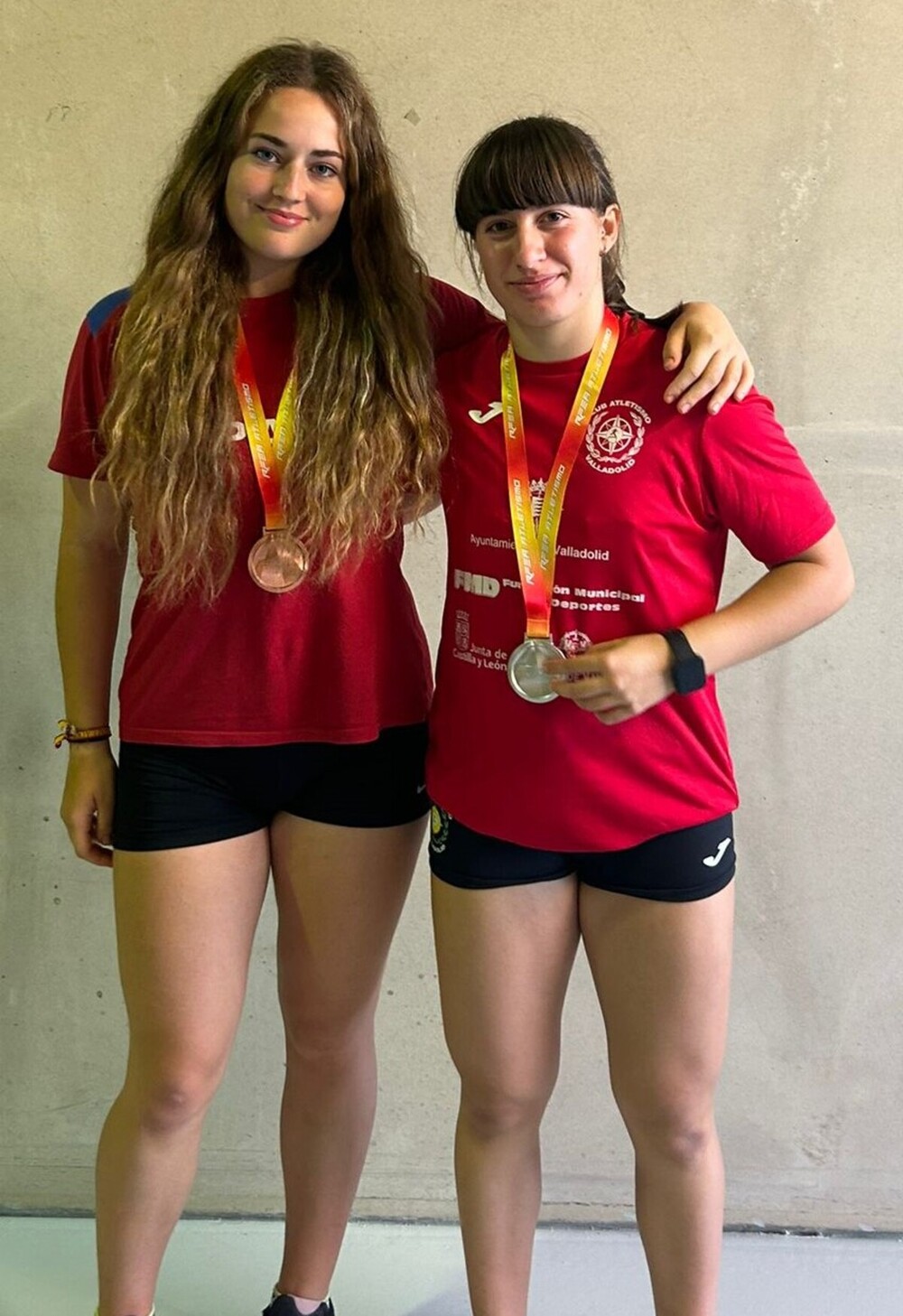 Laura Val y Nerea López, medallistas del CAV.