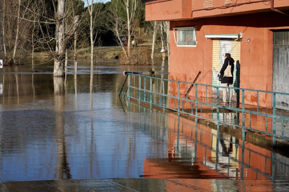 Crecida del Cega en Viana.