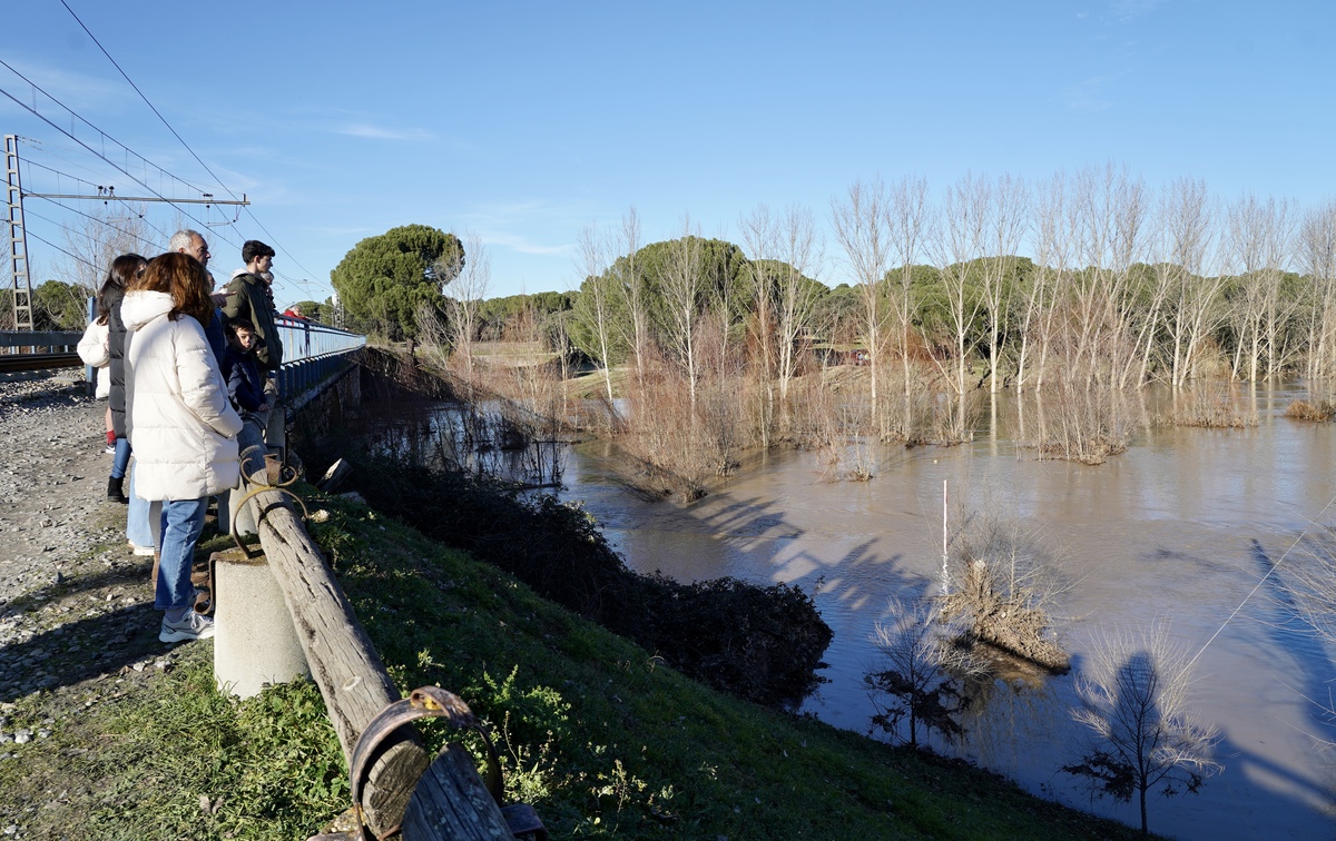 Crecida del Cega en Viana.  / ICAL